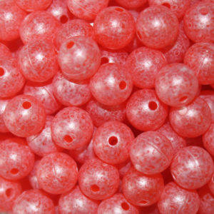 Candy Kane Roe UV - Glass Steelhead Fishing Beads –