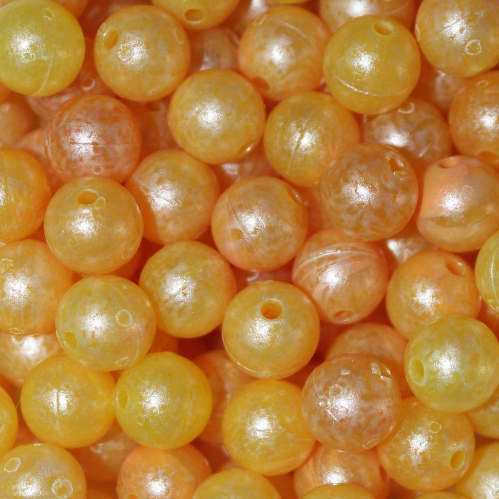 MB27 Mottled Gold Roe TroutBeads