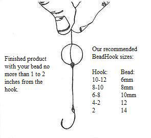 Troutbeads size 12 - 25 pack beadhooks - RIGS Fly Shop